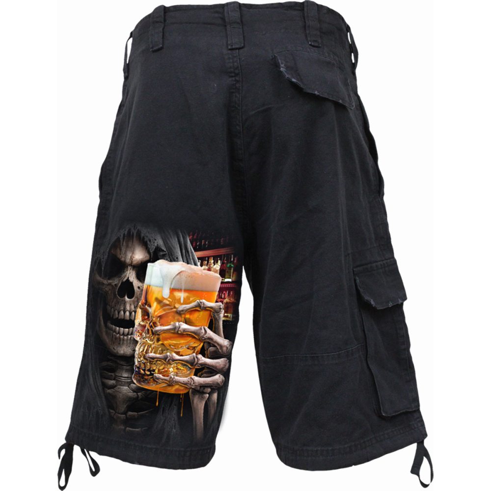 Spiral - LIVE LOUD Shorts - Black